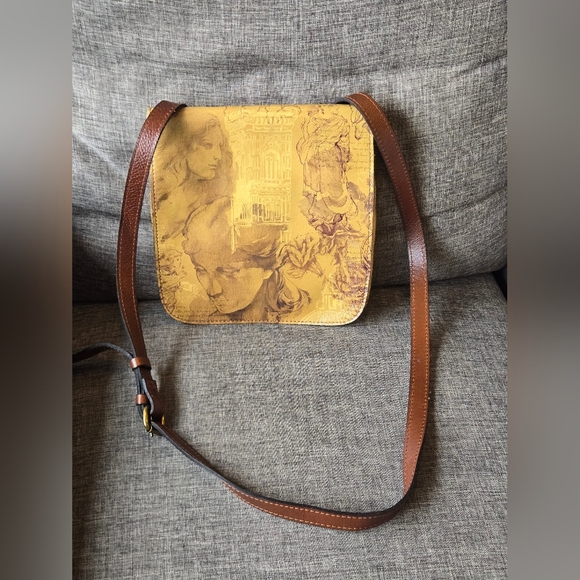 Patricia Nash Handbags - Patricia Nash leather Grenada Italian Dketchbook crossbody. NWT